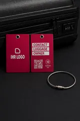 Étiquette bagage avec BrandTag