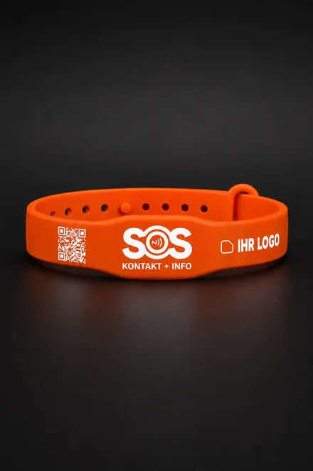 Bracelet SOS avec QR code