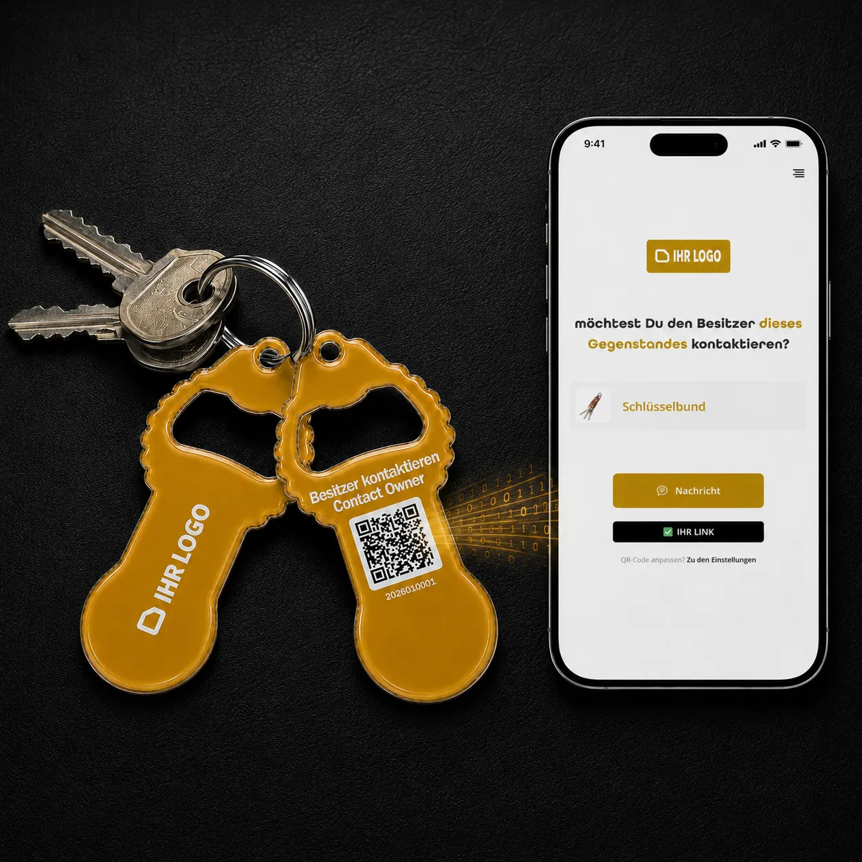Einkaufswagenlöser mit BrandTag